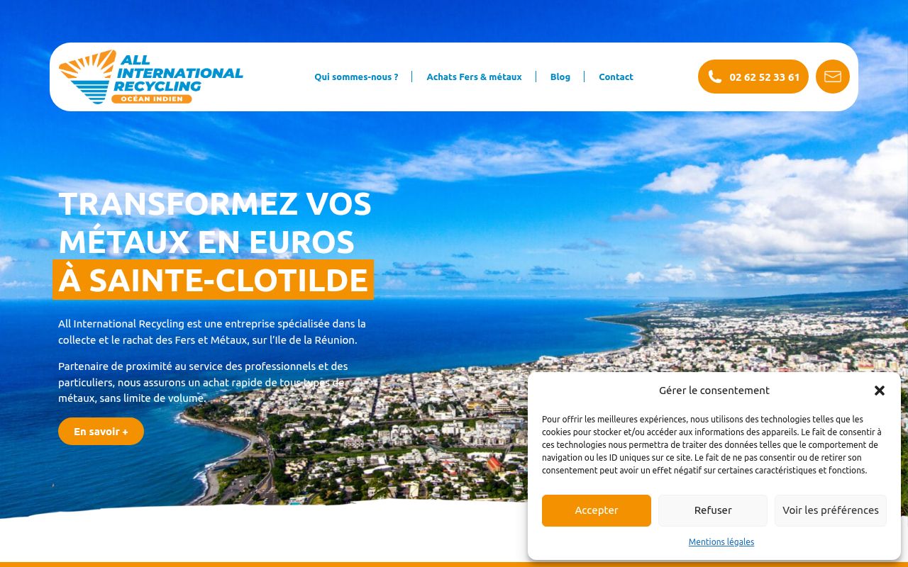 Capture de All International Recycling