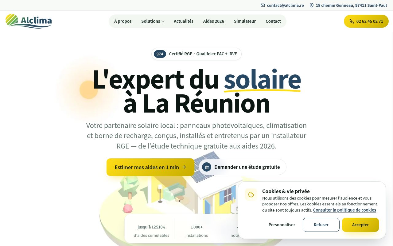Capture de Alclima