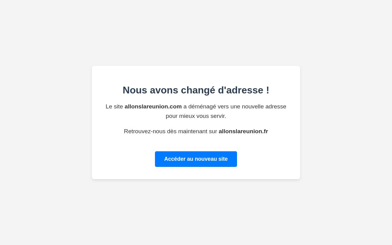 Capture de Changement d'adresse