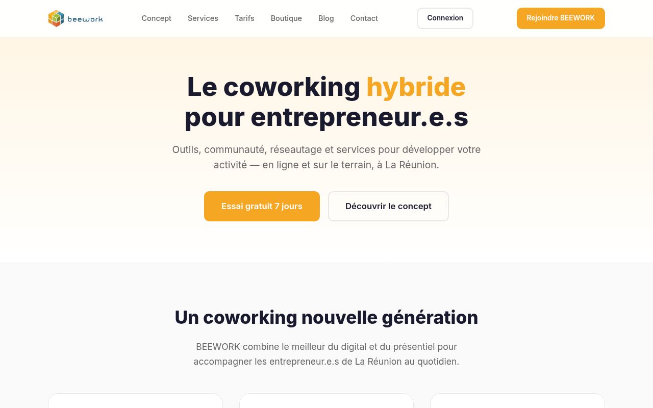 Capture de BEEWORK