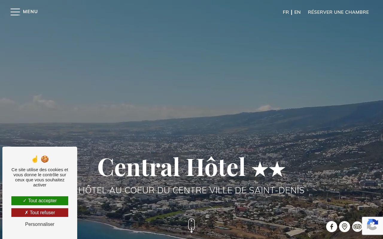 Capture de Votre hôtel familial ★★ à Saint-Denis