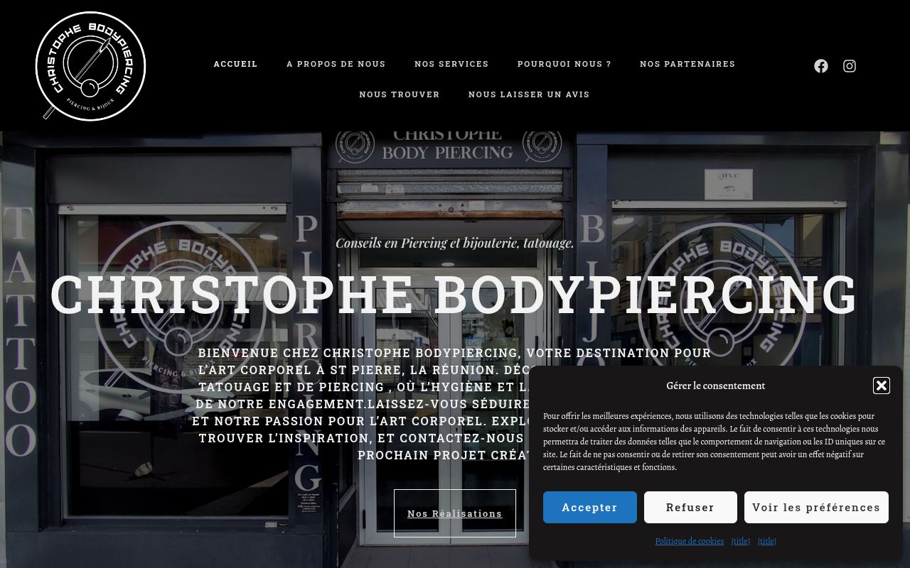 Capture de Christophe Bodypiercing