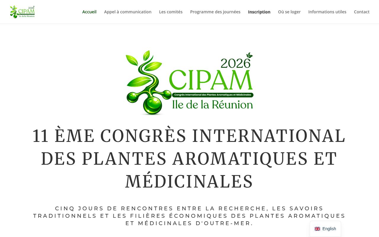 Capture de CIPAM 2026