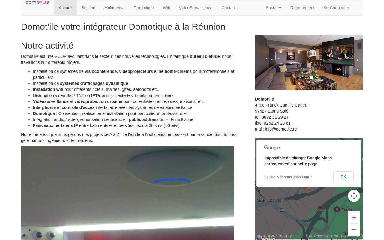 Capture de Domotique
