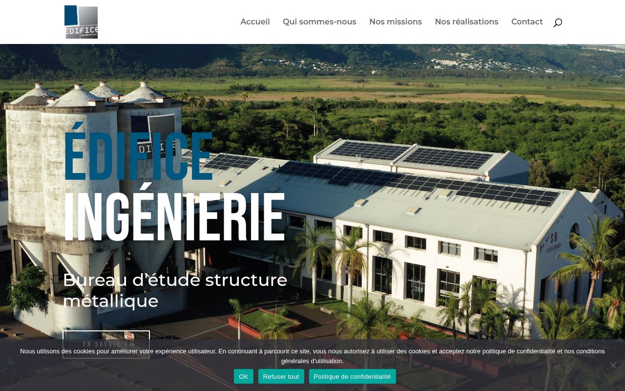 Capture de ÉDIFICE INGÉNIERIE