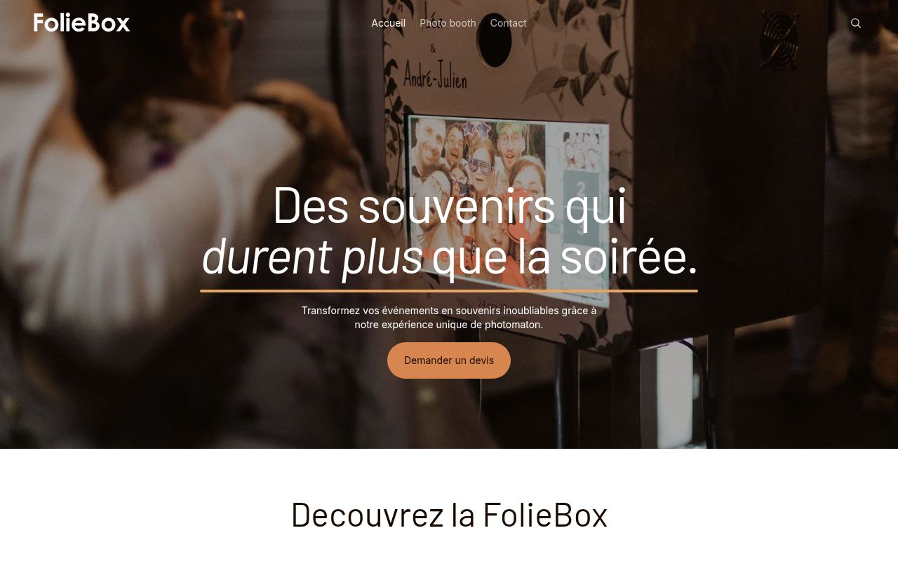 Capture de FolieBox