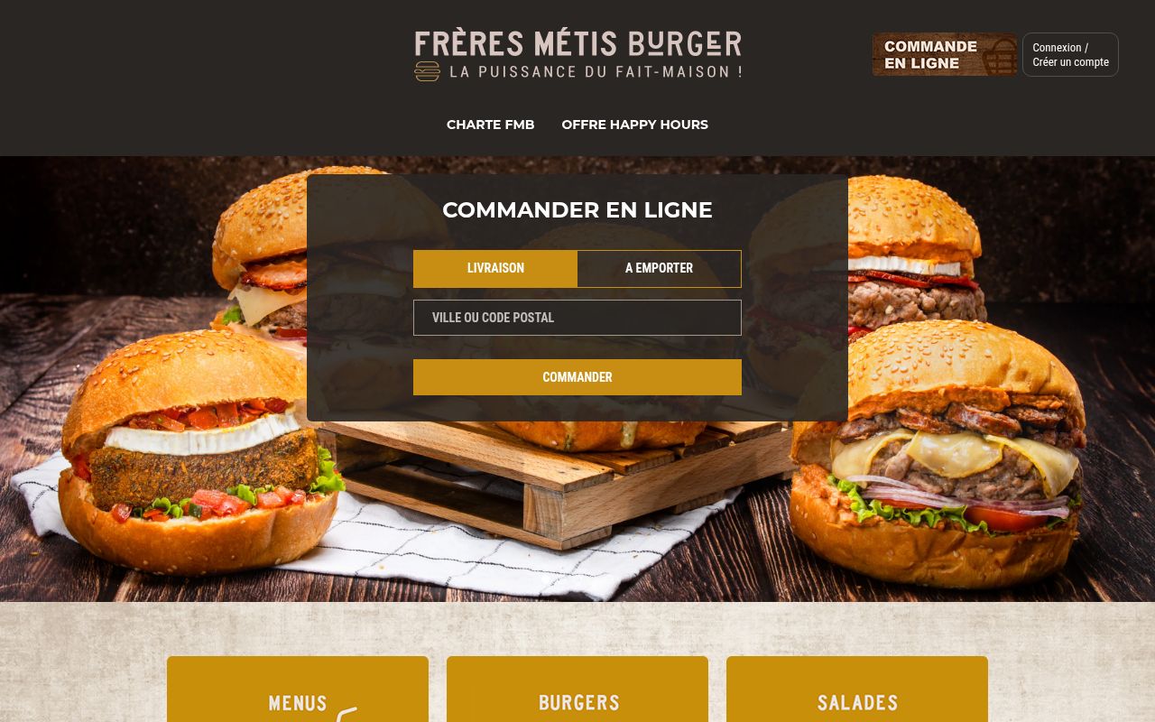 Capture de Frères Métis Burger