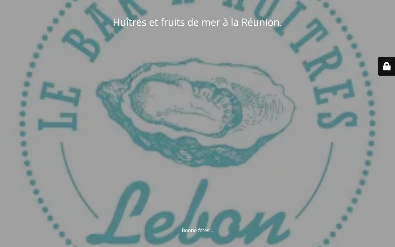 Capture de Huîtres et fruits de mer à la Réunion. -