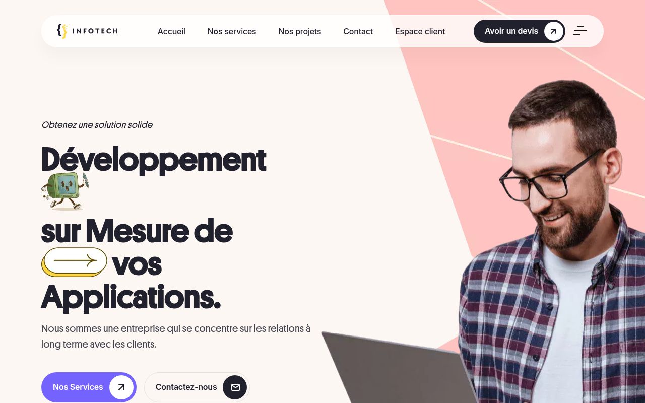 Capture de Infotech