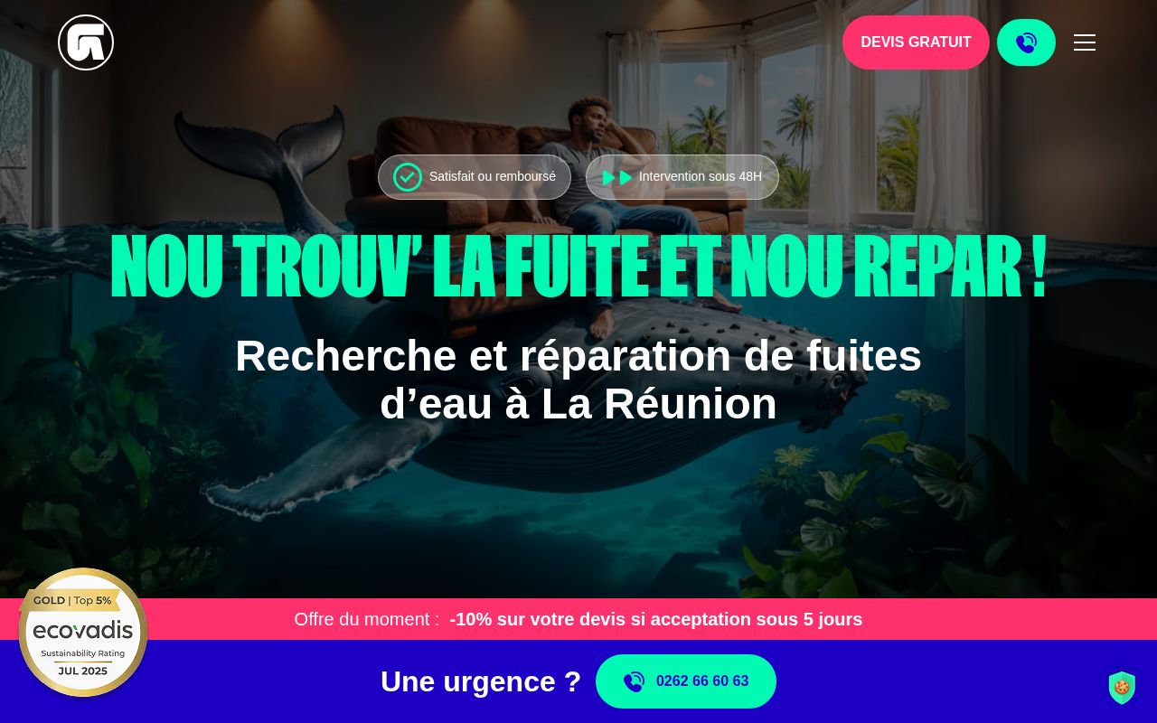 Capture de Les Gars des Eaux