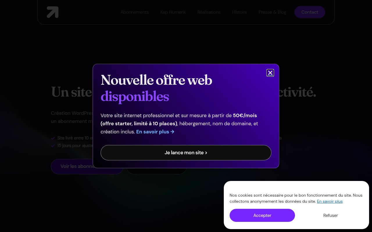 Capture de Lorem Ipsum Réunion