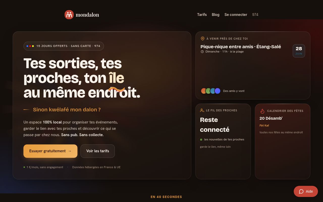 Capture de mondalon