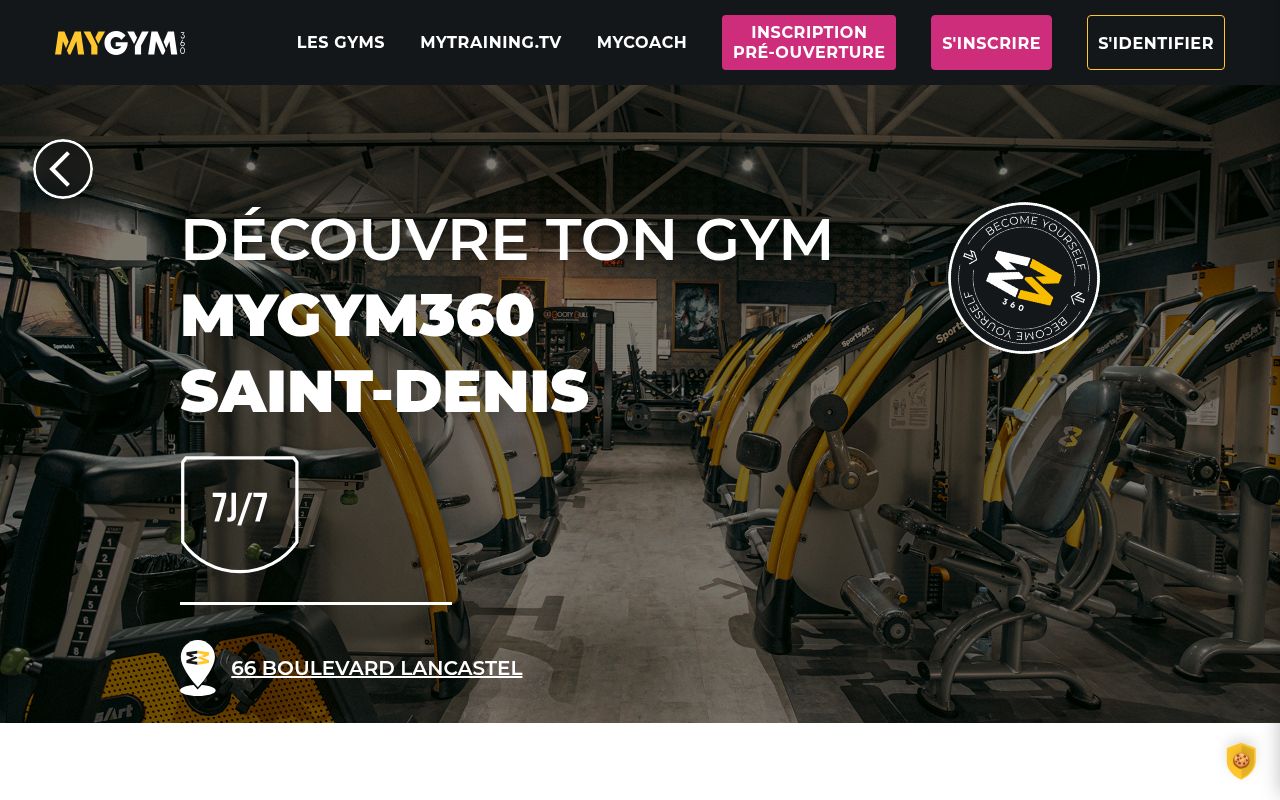 Capture de Salle de sport Saint-Denis