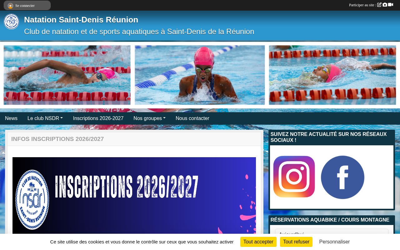 Capture de Natation Saint-Denis Réunion