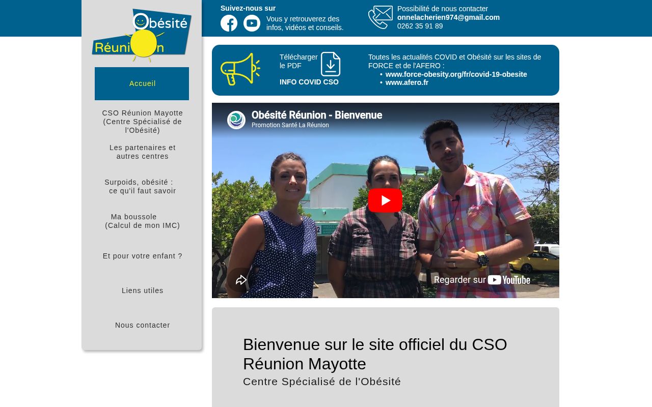 Capture de Obesite Reunion