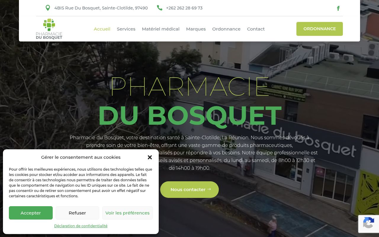 Capture de Pharmacie du Bosquet