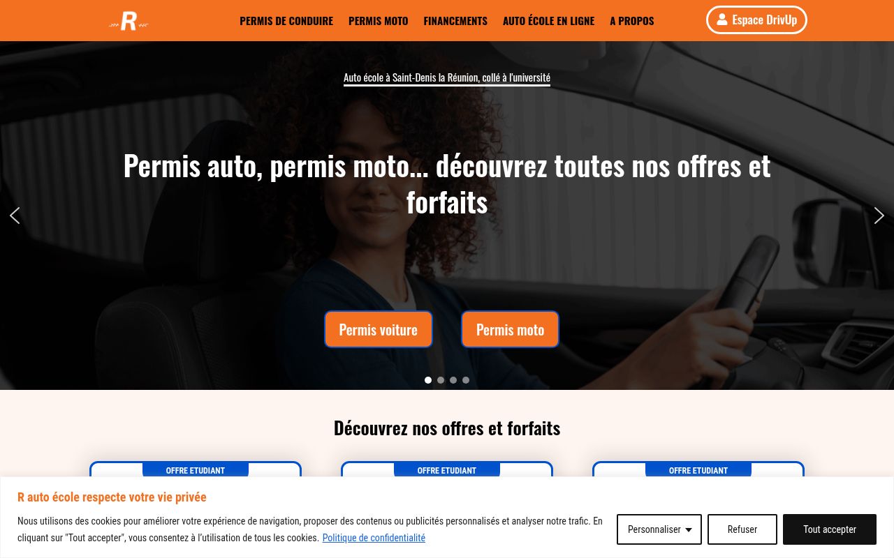 Capture de R Auto école