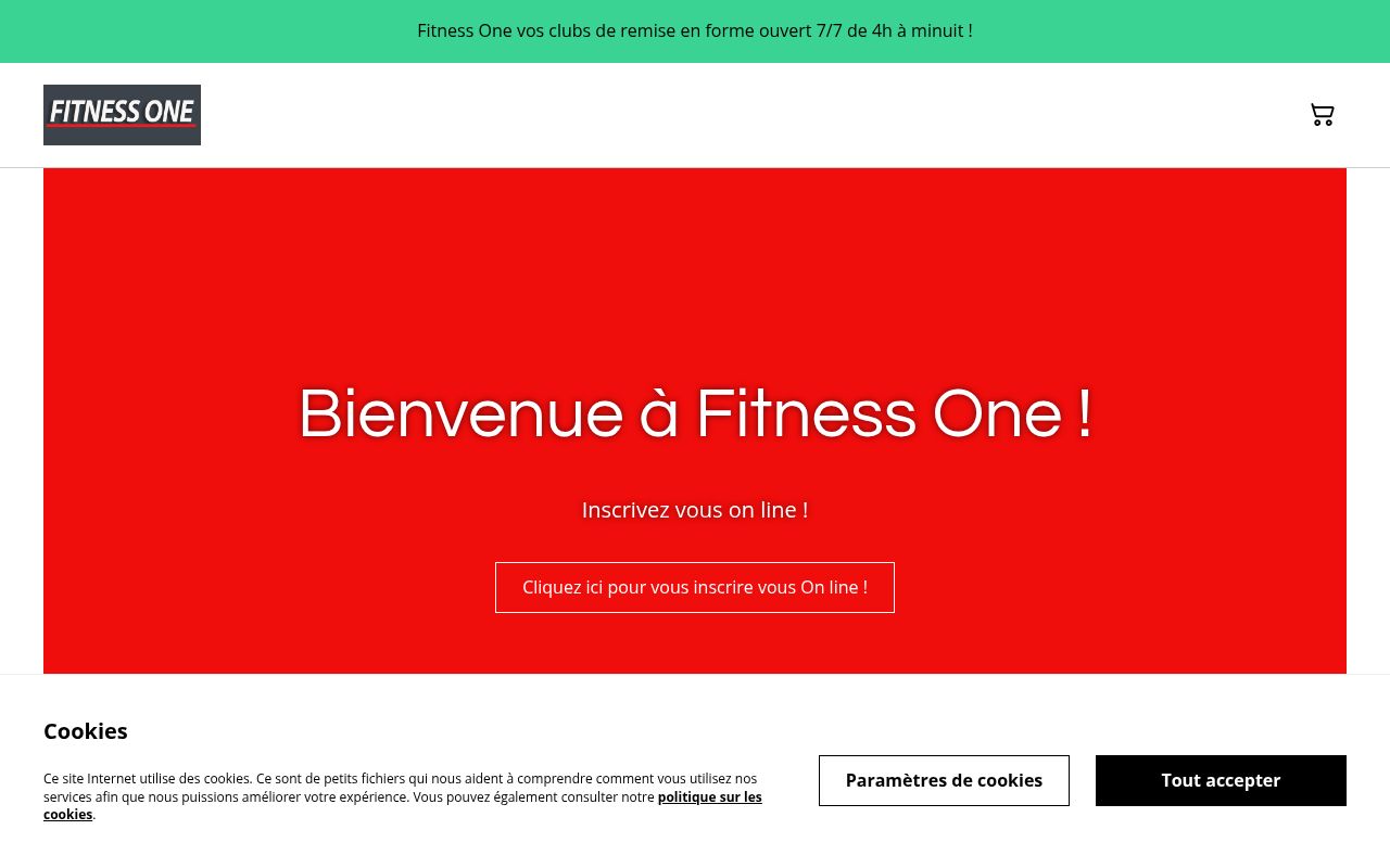 Capture de Fitness One
