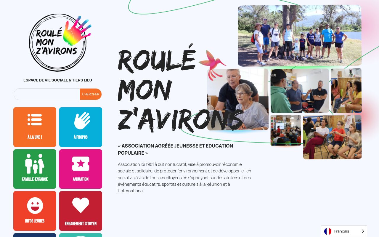 Capture de Association Roulé Mon Z'Avirons