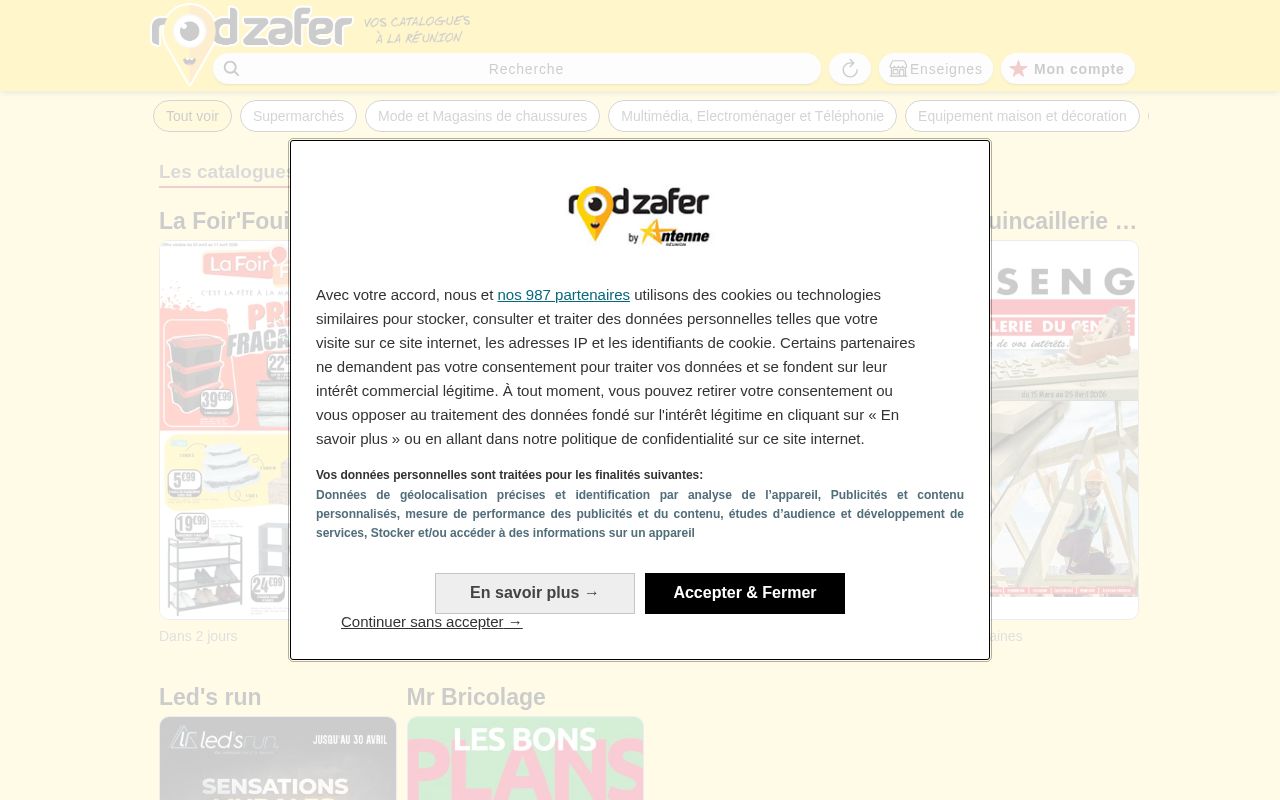 Capture de Rodzafer.re