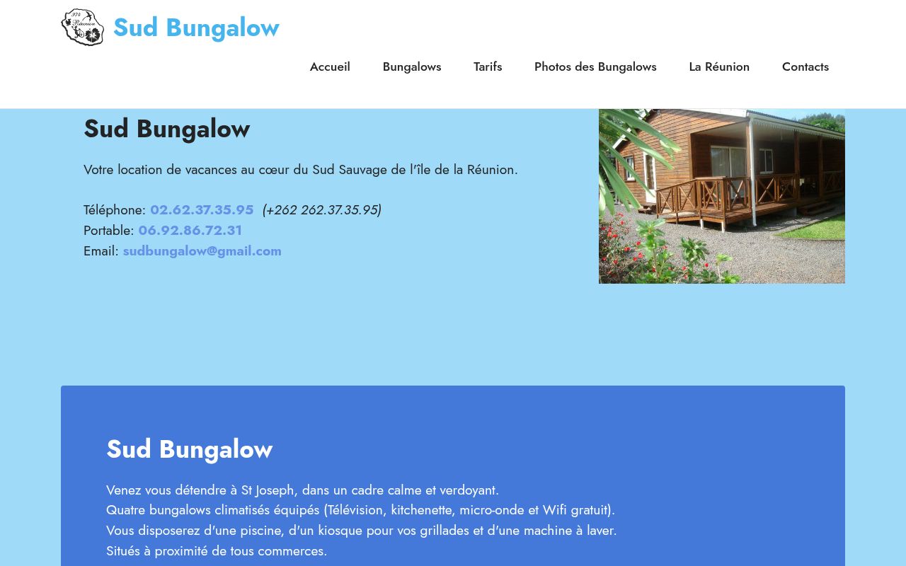 Capture de Sud Bungalow