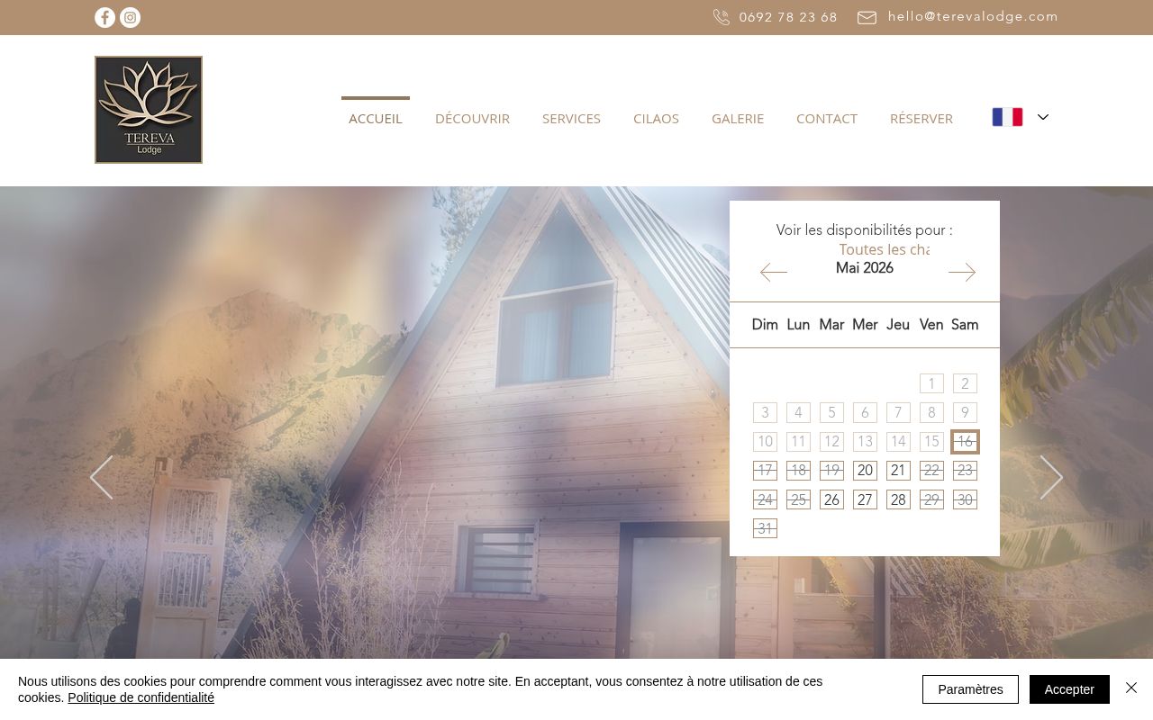 Capture de Tereva Lodge