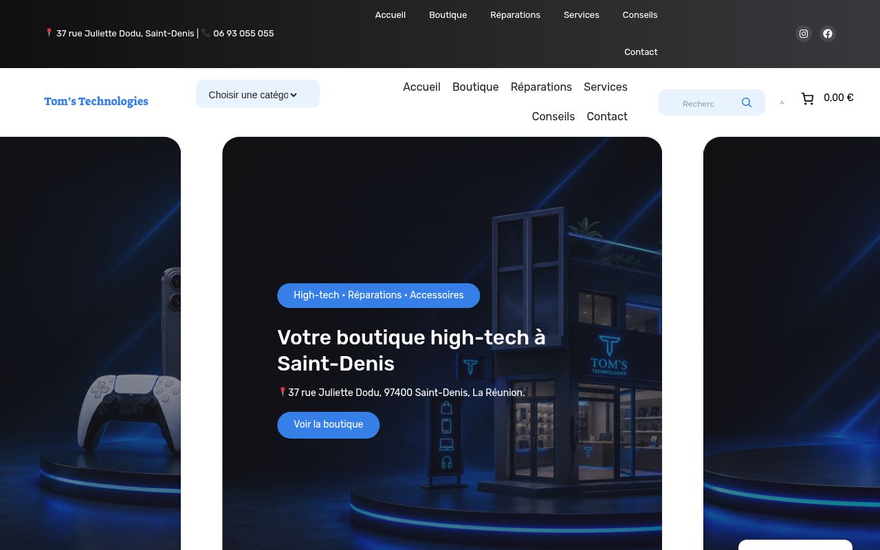 Capture de Tom’s Technologies