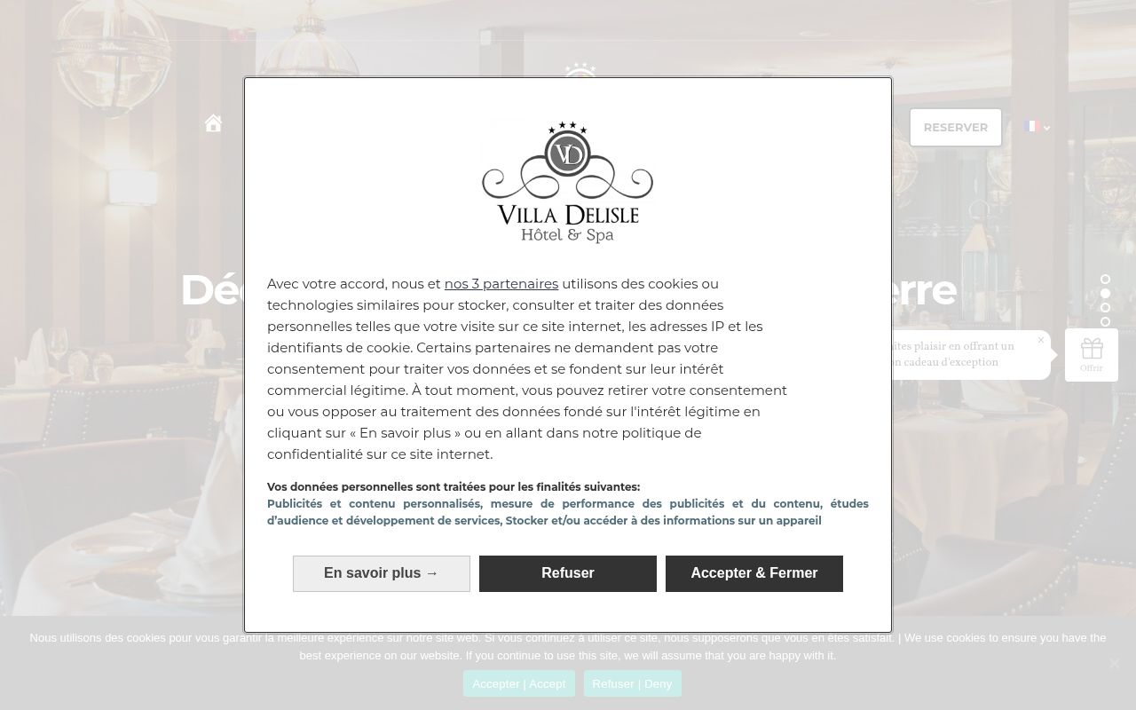 Capture de Hôtel Villa Delisle