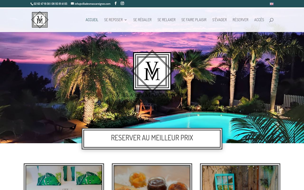 Capture de Villa des Mascareignes